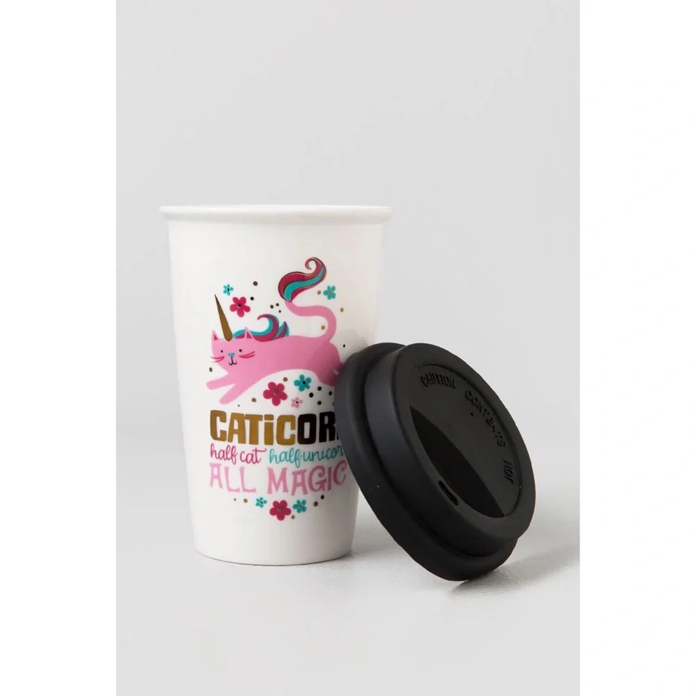 Francesca’s + Natural Life Caticorn Travel Mug